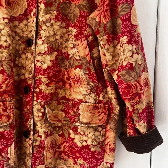 L.L. Bean Vintage Anorak Chore Jacket Petite XL - Picture 2 of 15